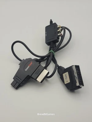 AV TV Videokabel für XBox Classic & XBox 360 RGB Cinch SCART-Kabel - Bild 1 von 4