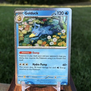 Golduck Pokémon Mega Evolution Black Star Promo 008 casi nuevo - Imagen 1 de 2