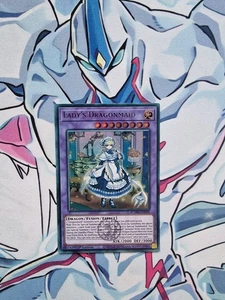 Ladys Dragonmaid 1st Edition Ultra Rare BLMM Yugioh Card - Picture 1 of 1