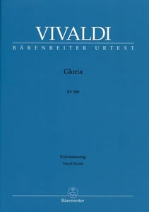 Vivaldi: Gloria in D major RV 589 (Latin)/Behrenreiter/Choral works - Picture 1 of 1