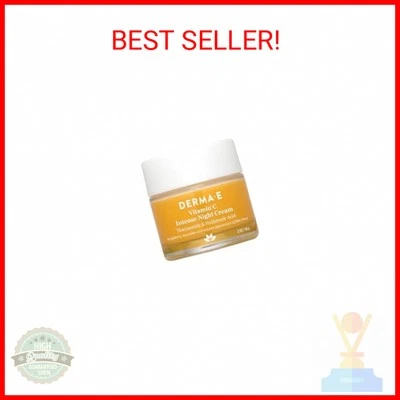 Derma-E интенсивный ночной крем с витамином С — осветляющий и увлажняющий для кожи лица - Изображение 1 из 2
