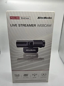 Cámara web AverMedia Live Streamer 1080P 360 diseño giratorio  - Imagen 1 de 6