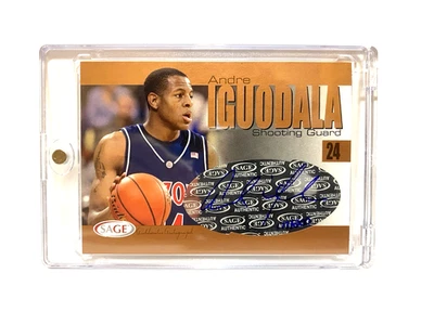 2004-05 Sage Autographed Basketball - Authentic Autographs Andre Iguodala /200 - Image 1 of 2