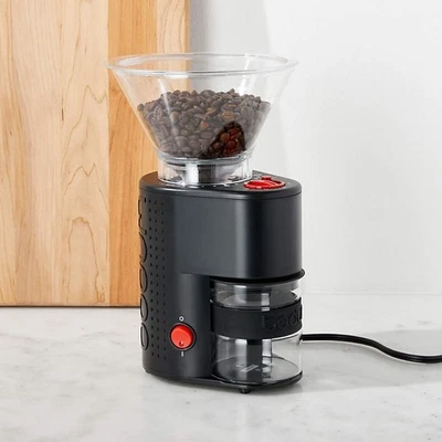 Molinillo de rebabas eléctrico BODUM Bistro, negro, excelente estado Foto 1 de 4