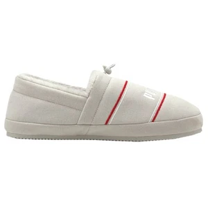 PUMA Tuff Sherpa Moccasin Youth Boys Off White Casual Slippers 385356-01 - Picture 1 of 6