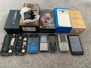 7x Handy iPhone Restposten Konvolut 5 5S Nokia HTC HD2 Android defekt ungetestet - Bild 1 von 5