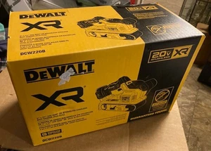 DeWALT DCW220B 20 V Max Li-Ion Bandschleifer kabellos bürstenlos nur Werkzeug - Bild 1 von 1