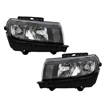 For 2014-2015 Chevrolet Camaro Halogen Headlight w/ Bulb Right+Left Pair Foto 1 de 4