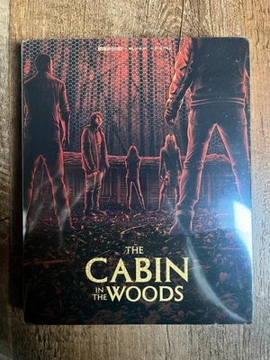 The Cabin in the Woods w. Steelbook (4K UHD + Blu-ray + Digital) *NEW/SEALED* - Image 1 of 4