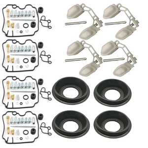 4X FOR 1989-1999 YAMAHA FZR600R FZR 600R CARBURETOR REPAIR KIT FLOAT DIAPHRAGM - Picture 1 of 3