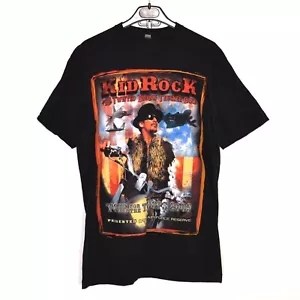 Herren Kid Rock Tour T-Shirt For The Troops Black Tee 2009 - Bild 1 von 4