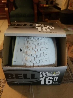 Bell 16" Kids' Bike Tire - White 16" X 2.125" REPLACES 16" X 1.74-2.125" 35 PSI - Image 1 of 4