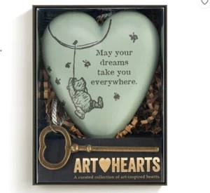 Demdaco Art Hearts May Your Dreams Take You Everywhere Andenken Deko Figur Neu - Bild 1 von 4