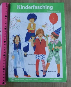 Kinder Fasching Schnittmuster DDR nähen Schneider schneidern Märchen Kostüm RAR - Bild 1 von 4