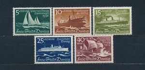 Danzig Winterhilfe Schiffe 1938** Michel 284-288 (S26704) - Bild 1 von 1