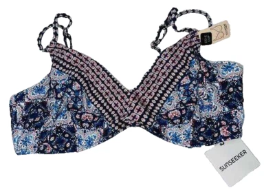 NUEVO CON ETIQUETAS SUNSEEKER DAMAS SAN LUCAS BRALETTE BIKINI TOP TALLA 18 Foto 1 de 4