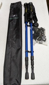 trekking walking hiking sticks poles By PYS Outdoor With Accessories  - Picture 1 of 1