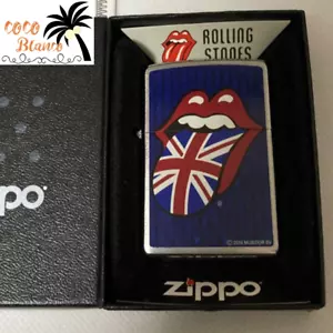 Encendedor ZIPPO PIEDRAS ENROLLABLES 2013 patrón bandera británica con caja - Imagen 1 de 10