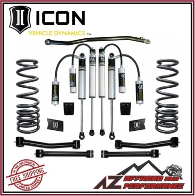 ICON 2.5" Suspension System Stage 3 For 2003-2012 Dodge Ram 2500 3500 4WD - Image 1 of 3