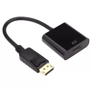 Displayport Display Port DP Male to HDMI Female Adapter Converter Cable Cord AU - Picture 1 of 3