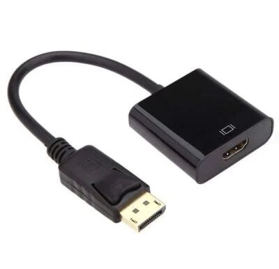 Displayport Display Port DP Male to HDMI Female Adapter Converter Cable Cord AU - Image 1 of 3