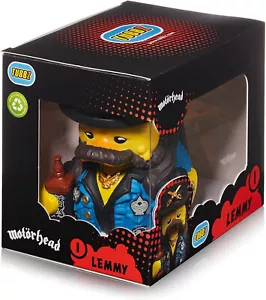 LEMMY KILMISTER TUBZ EN CAJA DE GOMA PATO CABEZA DE MOTOR HOMBRE CUEVA REGALO VENDEDOR DE EE. UU. - Imagen 1 de 1