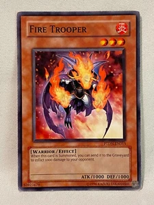 Yu-Gi-Oh Fire Trooper [Warrior/Effect] PTDN-EN013 - Picture 1 of 13