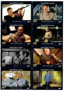James Bond Villains & Henchmen Master Plan You Pick the Card Finish Your Set