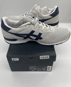 Asics Onitsuka Tiger Sneakers Shoes grey and blue 1183A507 Men's 14 VGC! - Picture 1 of 8