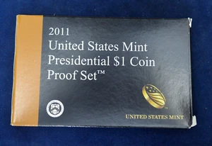 2011 Presidential $1 Coin Proof Set in OGP - Picture 1 of 1
