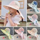 With Whistle Sun Cap Polyester Beach Cap Outdoor Panama Hat  Infant Girls Boys