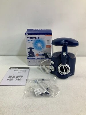Waterpik WP-113W Ultra Water hilo dental encimera irrigador oral para dientes azul Foto 1 de 4