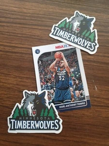 2 of Minnesota Timberwolves themed Car Decal Sticker basketball collectable - Picture 1 of 1