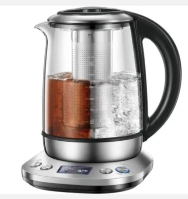 DECEN SMART TETERA CRISTAL 1200W GRANDE 1,7L CAPACIDAD TEMPERATURA VARIABLE L@@K Foto 1 de 4