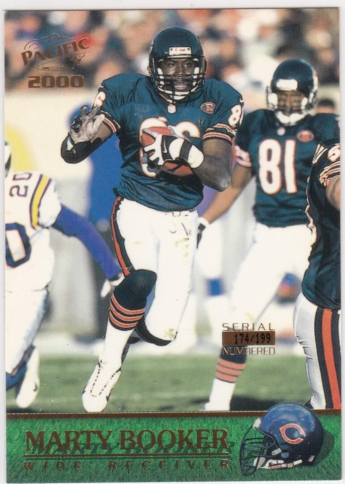 2000 Pacific Copper Serial Number #174/199 MADE #62 MARTY BOOKER - Image 1 of 1