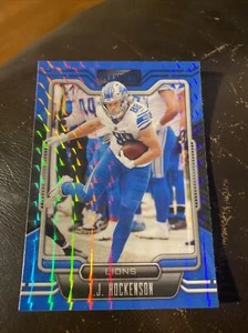 2021 Panini NFL Playbook TJ Hockenson Holo Prizm #31 - Bild 1 von 2