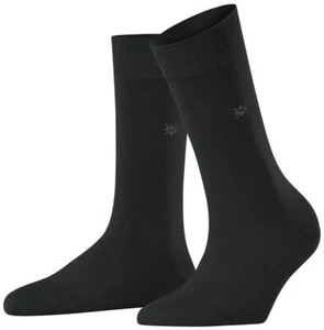 Burlington Womens Bloomsbury Socks - Black - Picture 1 of 5