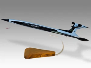 Fireflash Mk. 6 Gerry Anderson Mahogany Wood Handcrafted Display Model - Picture 1 of 12