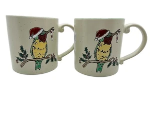 Juego de 2 tazas de té de café Eli + Ana Blue Sky Holiday Hummingbird 21 oz Navidad - Imagen 1 de 16