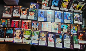34x Dragon Ball Z DBZ TCG CCG Panini Booster Pack Foil Personality & Ally Lot - Picture 1 of 23