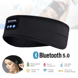 Schlafkopfhörer Bluetooth 5.0 Yoga Stirnband Kopfhörer Sportmusik-Kopfhörer DE - Bild 1 von 10