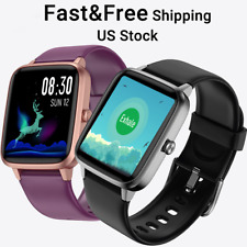 Waterproof Smart Watch Men Women Heart Rate Step Fitness Tracker For iOS Android