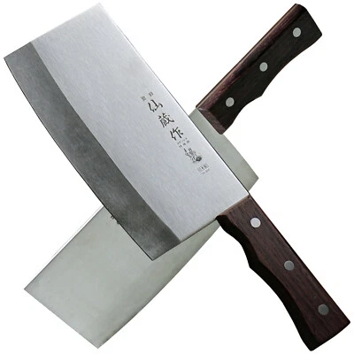 Haller original japanisches Hackbeil Hackmesser Fleisch- Gemüsemesser Holzgriff - Bild 1 von 4