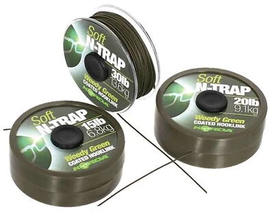 Korda N-Trap Suave Recubierto Carpa Pesca Grava Marrón Trenza Gancho - Todos los Tamaños Foto 1 de 4