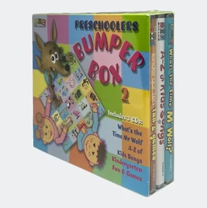 Preschooler's Bumper Box 2 3x CD Set ABC Kids Early Learning 2008 - Brand New - Picture 1 of 21