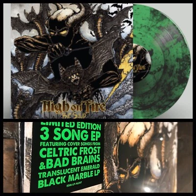 HIGH ON FIRE Bat Salad 180 Gram Emerald Vinyl 250 SEALED-Sleep Mutoid Man Zeke - Image 1 of 4