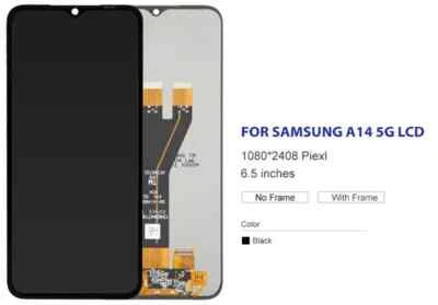 META MOBIEL Für Samsung Galaxy A14 5G A146B Display Voll-LCD mit Touch-Reparatur