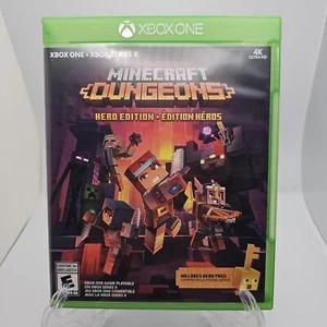 Minecraft Dungeons Hero Edition - Microsoft Xbox One CIB - Foto 1 di 3