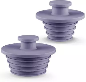 Bathtub Stopper 2pcs Sink Stopper Tub Plug Bathroom Shower Drain Plug Silicone B - Picture 1 of 6
