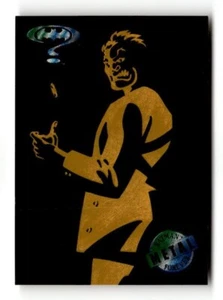 1995 Metal Batman Forever Gold Blaster #5 due facce - Foto 1 di 2